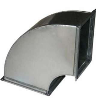 Отвод с R оц. 90 400х800 0.7 Отвод с R оц. 90 400х800 0.7