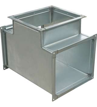 Тройник оц. 800х800х500 H500 0,7 Тройник оц. 800х800х500 H500 0,7