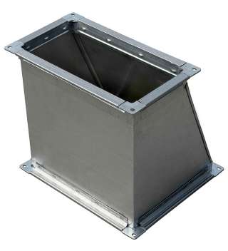 Переход тип2 оц. АхB/А1хB1 500х600/400х600 L300 0,7 Переход тип2 оц. АхB/А1хB1 500х600/400х600 L300 0,7