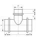 Тройник оц. D500/500 0.5